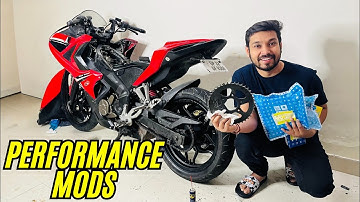 Custom Sprocket and Performance Mods on Pulsar RS200 | PART 2