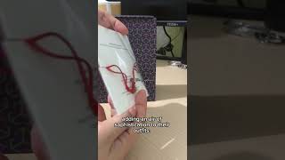 Tory Burch Red Bracelet Unboxing