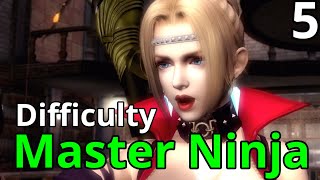 Ninja Gaiden Sigma Chapter 5 Rachel Playthrough Master Ninja Difficulty