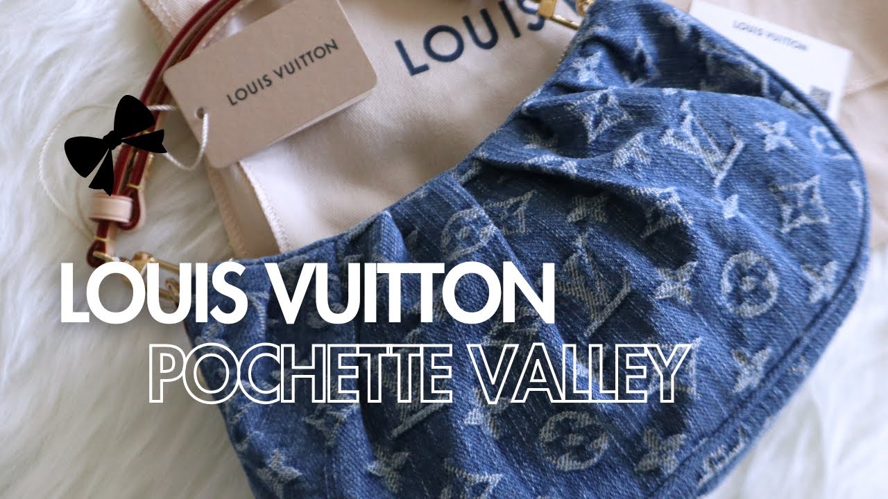 【使い勝手抜群】LOUIS VUITTON★Pochette Valley ハンドバッグ LOUIS VUITTON UNBOXING 💙 pochette valley *relaxing* - YouTube