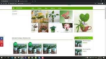 Giới thiệu source code website bán cây cảnh theo mô hình MVC PHP MySql 2019