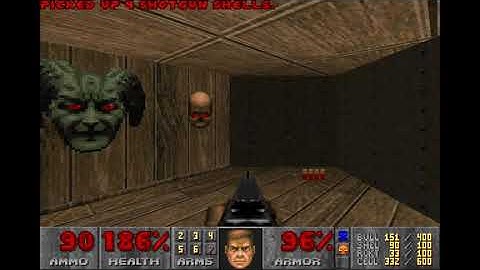 DOOM: E2M6 - Ultra-Violence Playthrough