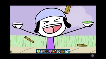 Raining taquitos but every time they say taquitos it gets faster