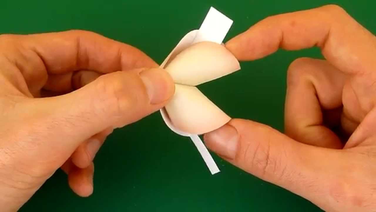 Origami Fortune Cookie Folding Instructions YouTube