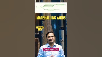 Concept-225 | Marshalling Yards | Transportation Engineering By Dushyant Sir #sasuti #ese2025