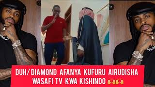 DUH/ DIAMOND AFANYA KUFURU AIRUDISHA WASAFI TV KWA KISHINDO AWAJIBU WALIO SEMA AMEFILISHIKA 