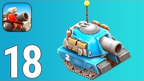 Pico Tanks Gameplay Walkthrough Part 18 - Aqua Classic Cannon Tank [iOS/Android Games]