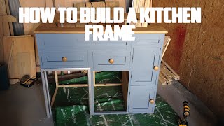 How To Build A Kitchen Frame For Your Camper Van - Part - How To Convert/Build A Camper Van