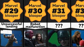 Comparison: Marvel Bloopers You Have to See