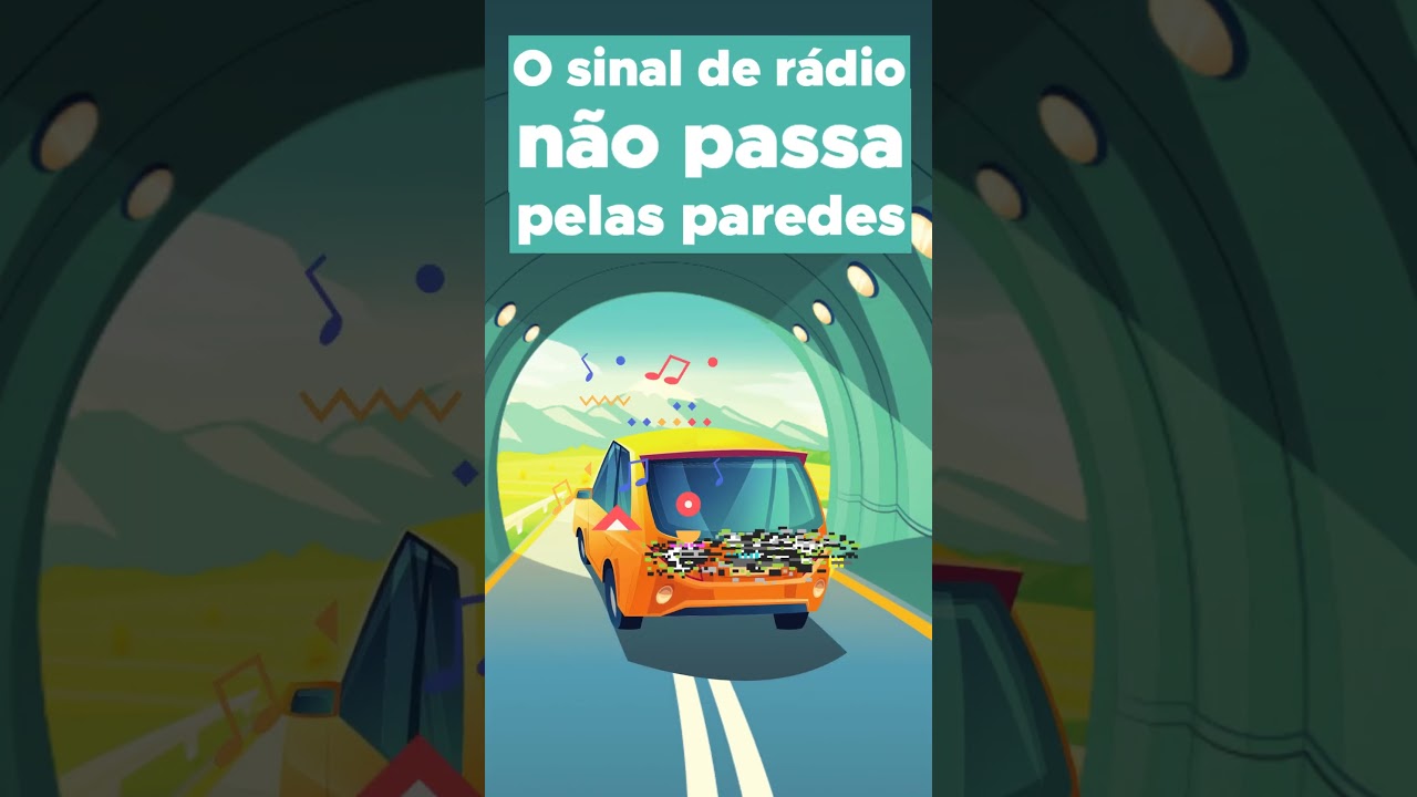 O sinal WiFi tem dificuldades em atravessar paredes