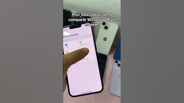 📱🔗 Comparte tu WiFi en iPhone con un solo código QR. Sin dar la clave.