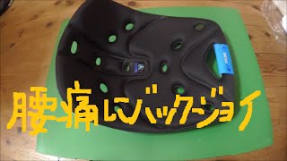 アマゾン購入品　BackJoy Posture バックジョイ ポスチャーリリーフクッション　腰痛に