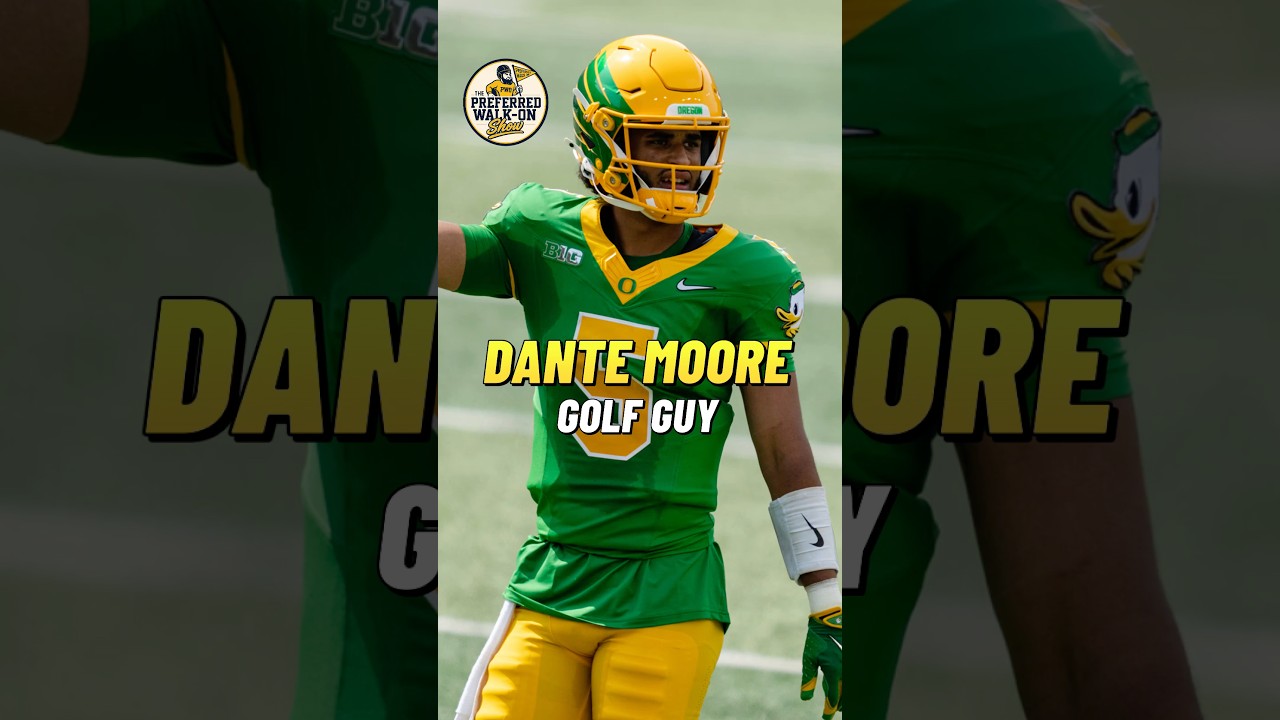 What’s are Dante Moore’s bucket list places to golf?