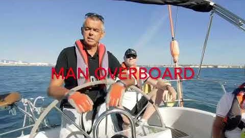 Man Overboard - Sailing tuition on how do deal with the situation