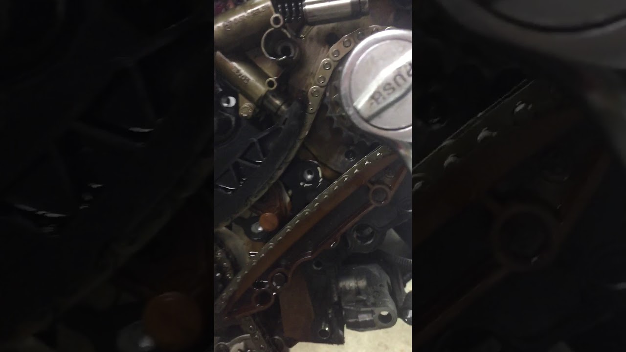 BMW 335d M57 chain tensioner YouTube