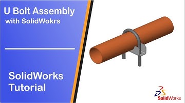 How to Create U-Bolt & Sheet Metal Bracket in SolidWorks