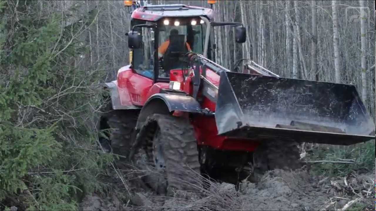 Brush cutting with HUDDIG 1260C Muddy Mary