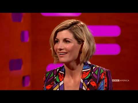 Doctor Who's Jodie Whittaker's NSFW Hometown Name | The Graham Norton Show | BBC America