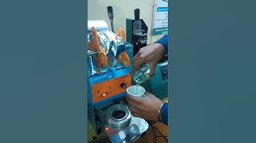 Máy dập nắp cốc bằng tay, máy dập nắp cốc nhựa, máy ép ly nước mía 1,2tr