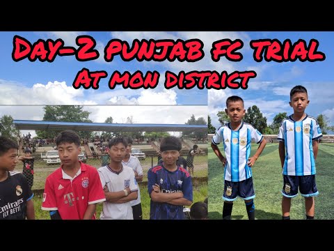 2nd Day Real punjab fc trial for mon district players