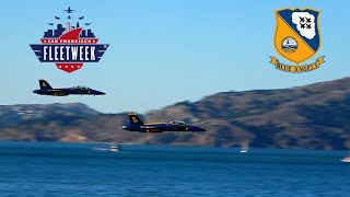 2023 U.S. Navy Blue Angels : San Francisco Fleet Week Practice (Thursday)