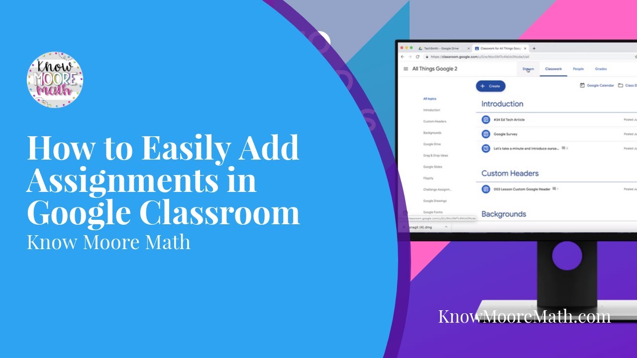 how to transfer assignments from one google classroom to another