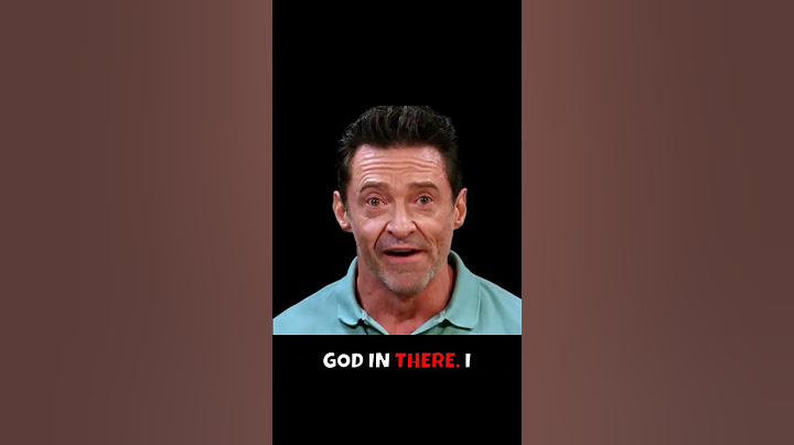 Ryan Reynolds and Hugh Jackman on hot ones