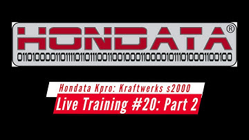 Hondata Kpro Live Training: Kraftwerks Supercharged s2000 Part 2 | Evans Performance Academy