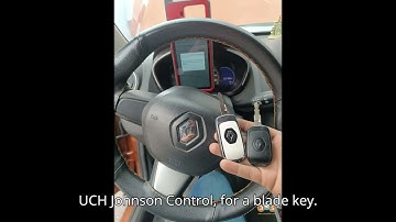 Autel KM100 Renault 4A Blade Key UCH Continental vs Johnson Control