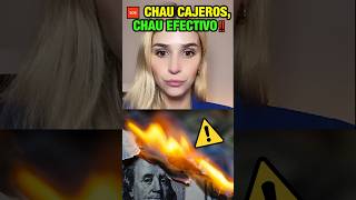 🆘 CHAU CAJEROS, CHAU EFECTIVO‼️👀