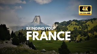 FLYING OVER FRANCE (4K UHD) -  Nature With Relaxing Soft Piano Music | Bringing You France screenshot 1