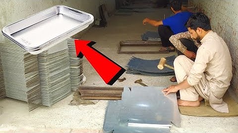 How To Make A Surgical Steel Tray in Factory | surgical Tray manufacturing