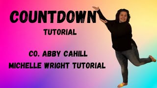 Countdown line Dance Tutorial Improver choreography by Abby Cahill