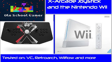 X Arcade joystick: Testing on the Wii VC, MAME, WiiFlow, Retroarch and Console Emulator games