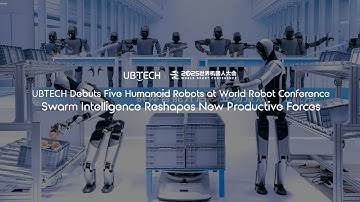 UBTECH Debuts Five Humanoid Robots at #WRC2025: Swarm Intelligence Reshapes New Productive Forces!