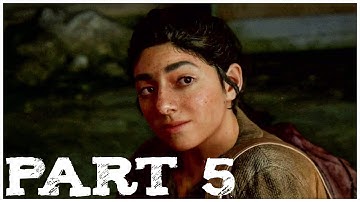 THE LAST OF US 2 Walkthrough Gameplay Part 5 - DINA (No Commentary)