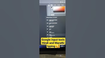 Google input tools Hindi and Marathi typing 🥰