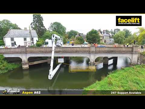 Facelift Aspen A 62 Underbridge Unit - Bridge inspection