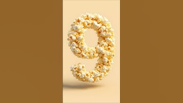 #shorts Popcorn Countdown: 10 Seconds of Crunchy Fun! 🍿⏳ #countdown #10seconds  #countdowntimer