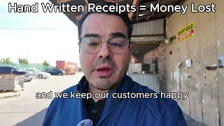 Hand Written Receipts