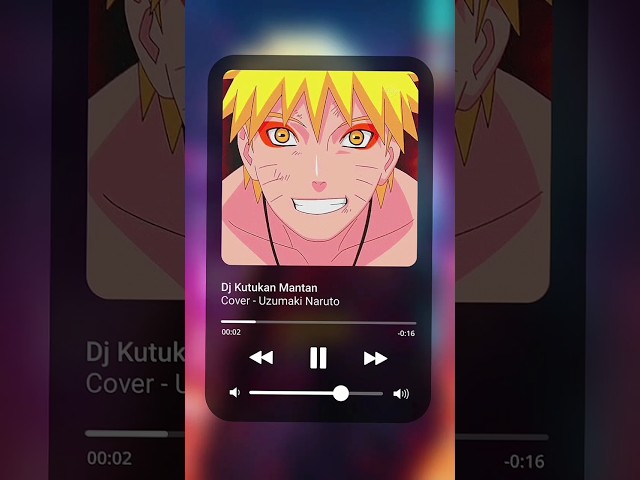 DJ-kutukan mantan Naruto cover ai 🎶 | Jedag Jedug Anime #aicover #jj  #djcover #ai #anime #naruto class=