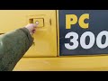 Получил "новый" komatsu PC 300 , небольшой обзор , обустраиваем  салон под себя!