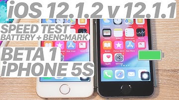 iOS 12.1.2 BETA 1 vs. iOS 12.1.1 SPEED Test + BATTERY + BENCHMARK! (iPHONE 5S) #iPhone5S #iOS12