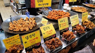 “닭강정 고민말고 이걸로~” 바삭함 살아있는 시장 닭강정 맛집 Korean Chicken, Dakgangjeong / Korean street food