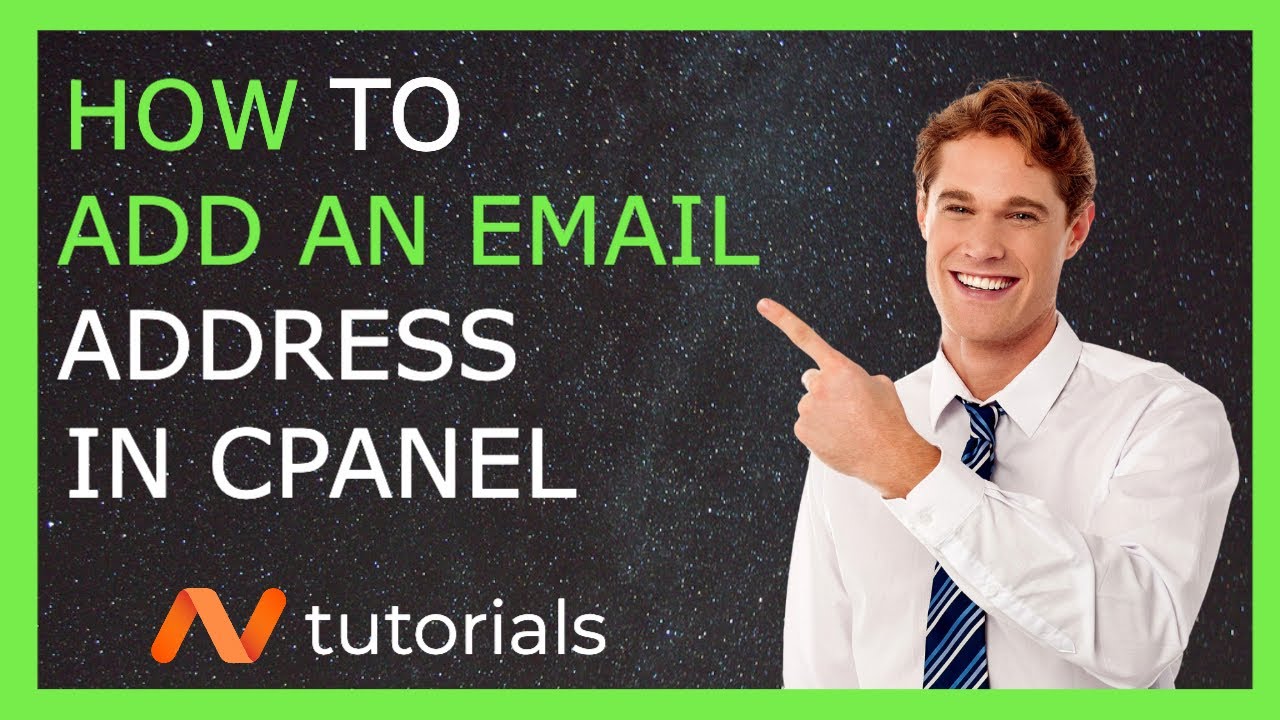 How To Add An Email Address In CPanel YouTube