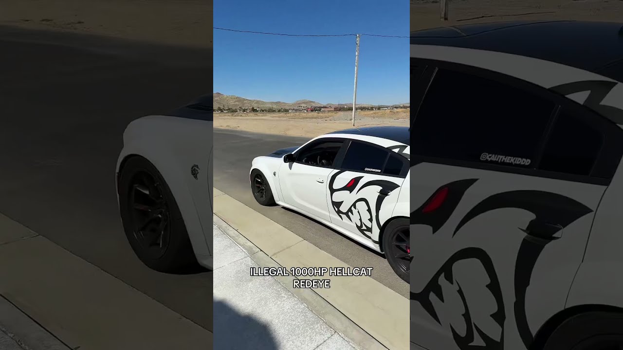 ILLEGAL 1000HP HELLCAT REDEYE Srt Cars Hellcat Dodgehellcat Srtaddicts Mopar