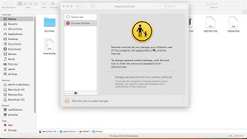 Block websites using parental control in mac