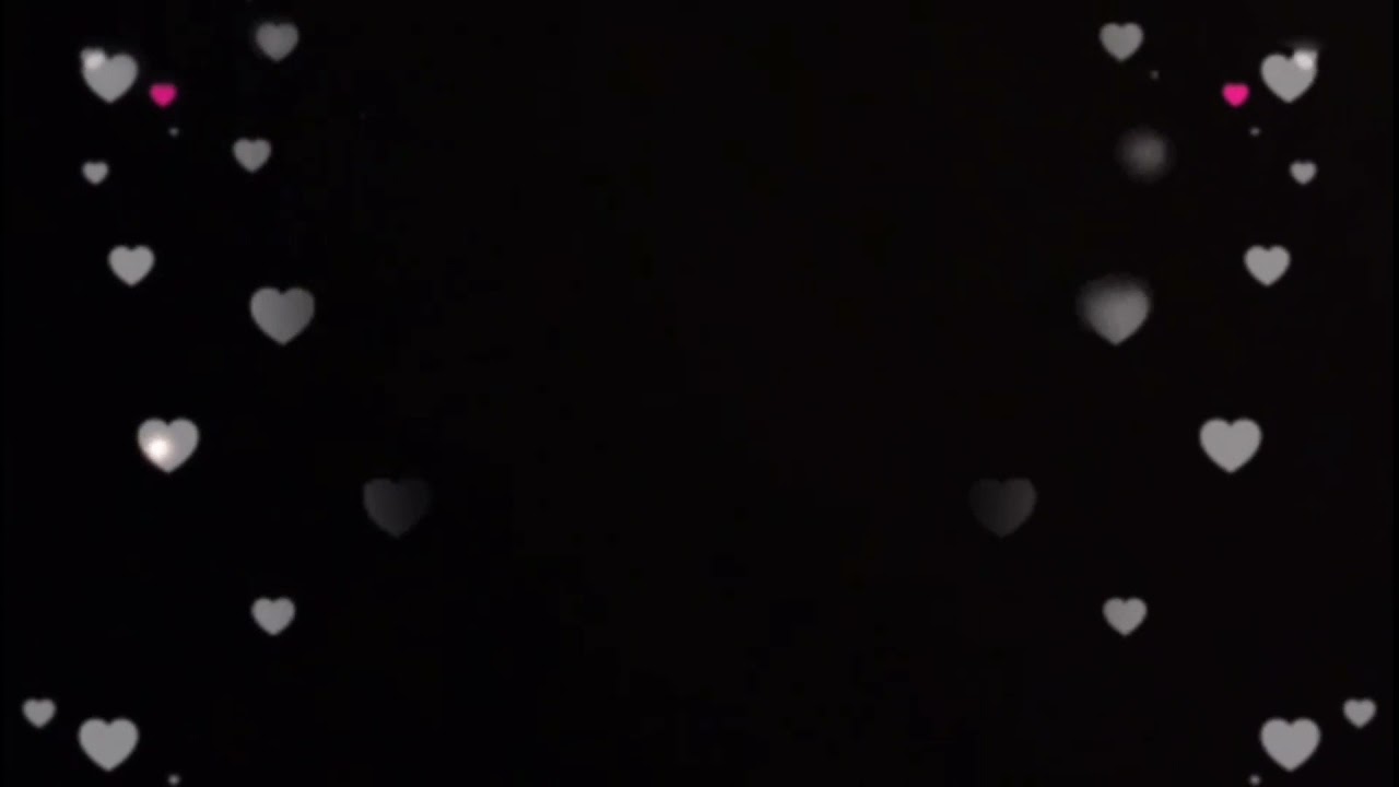 love effect video black screen heart effect YouTube