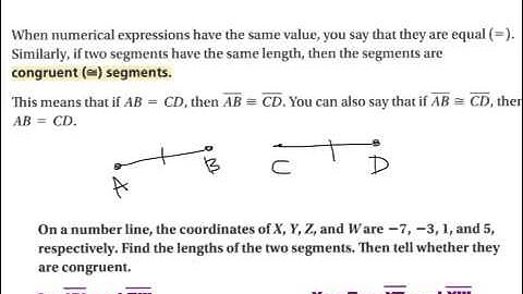 1-3 Measuring Segments
