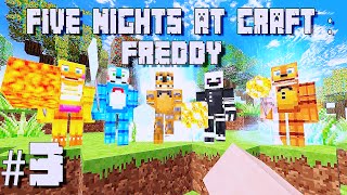 ( TERCEIRA NOITE )  FIVE NIGHTS AT CRAFT : FREDDY - O BONNIE ENTROU NA MINHA CASA ! screenshot 2